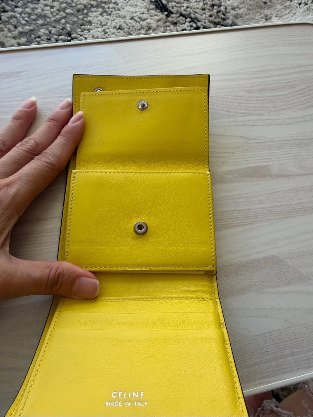 Drummed wallet